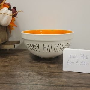 Rae Dunn "Happy Halloween" Bowl